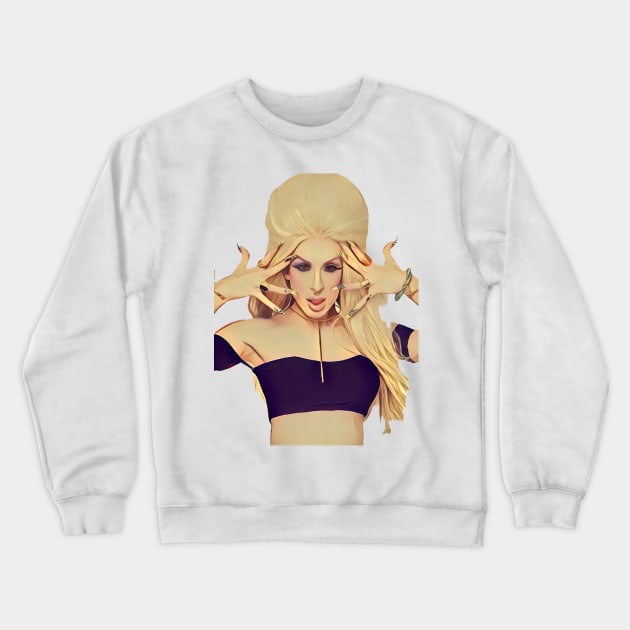 Alaska Thunderfuck Crewneck Sweatshirt by awildlolyappeared